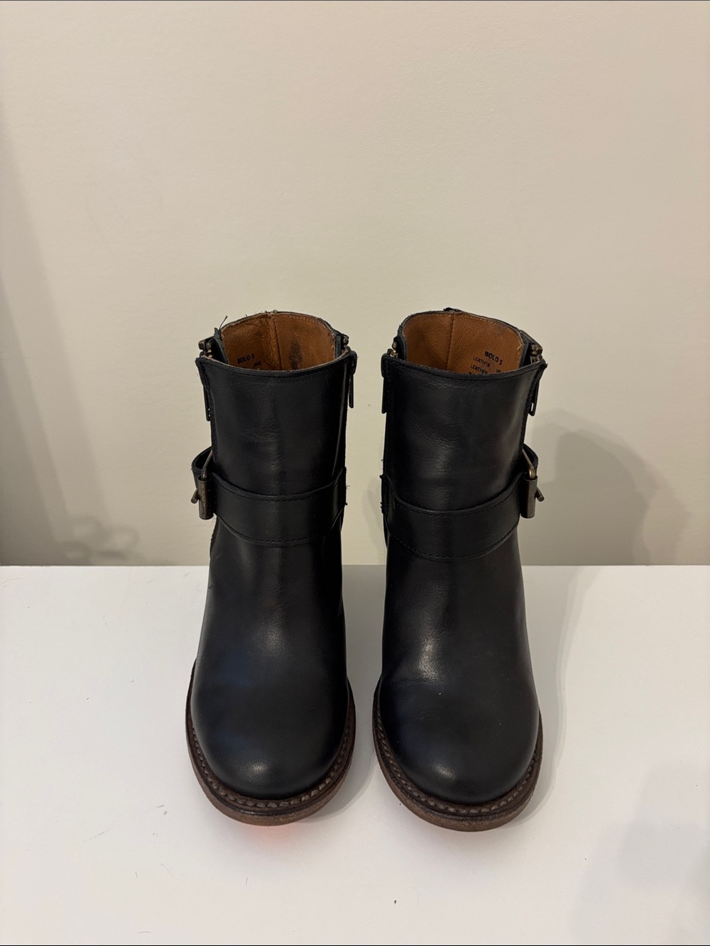 Freebird Bolo Women's Black Ankle Harness Boots